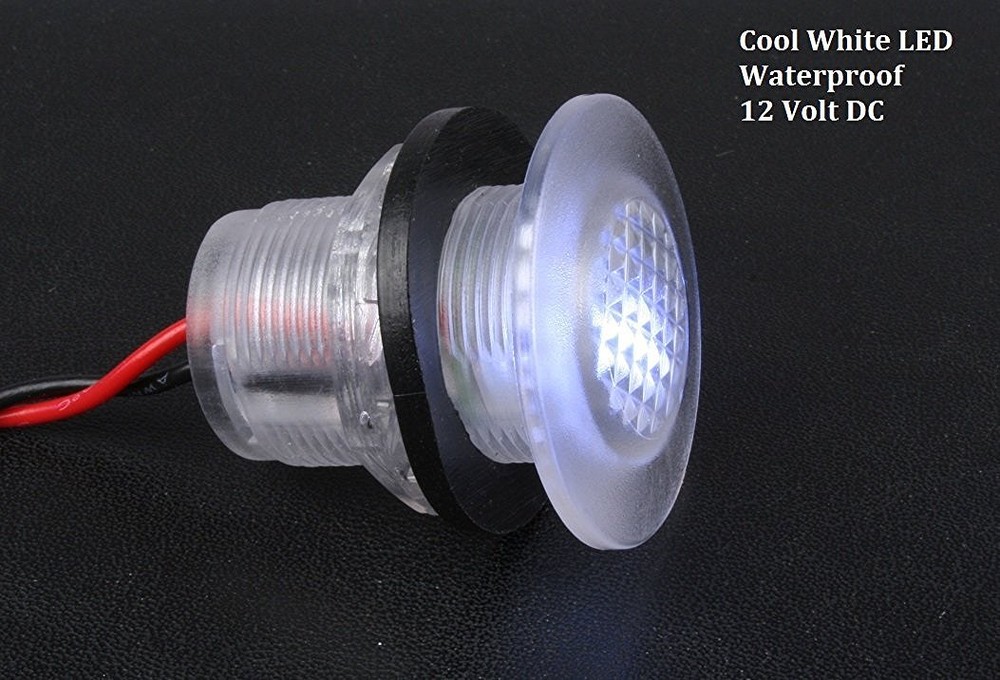 LED Waterproof Light - Livewell, Interior or Exterior 24 Volt DC Light