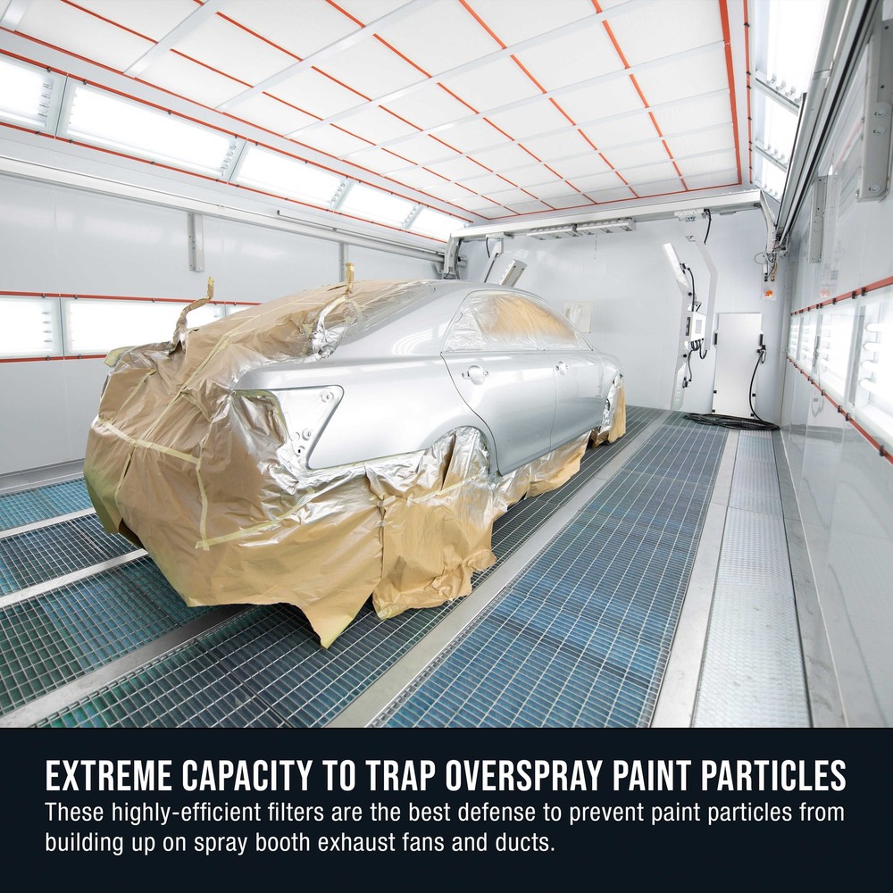 Master Elite Premium Paint Spray Booth Exhaust Filter Roll, Paint Arrestor