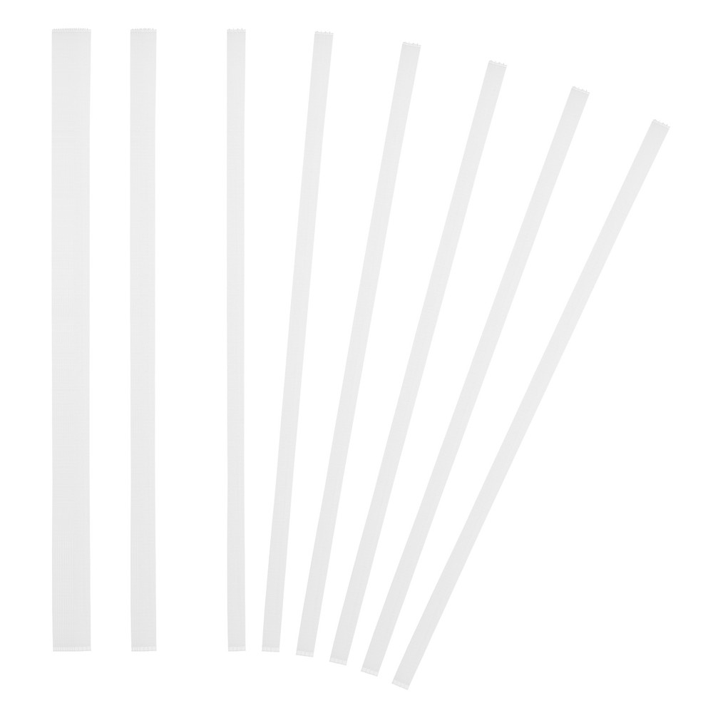 8x285mm Thermal Binding Strips, 20PCS Glue Strips Tape for Book Binding