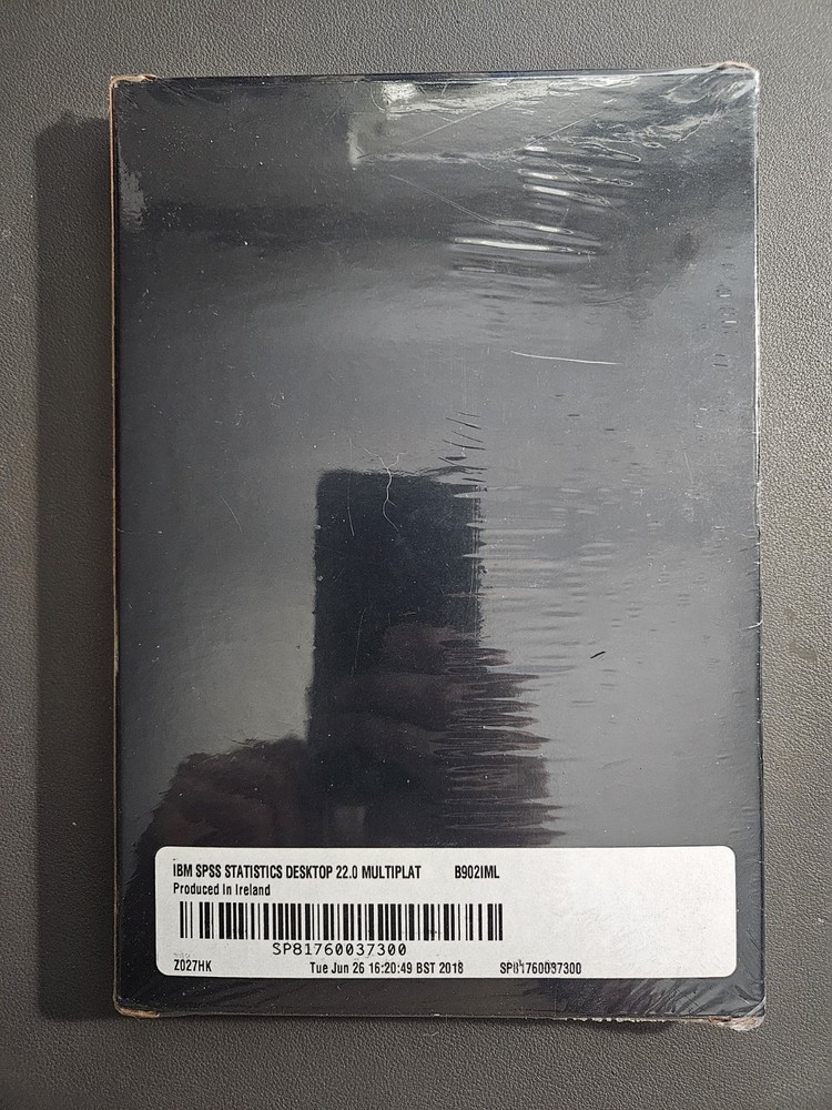 IBM SPSS Statistics Desktop Version 22 for Linux, Mac OS, Microsoft Windows NEW