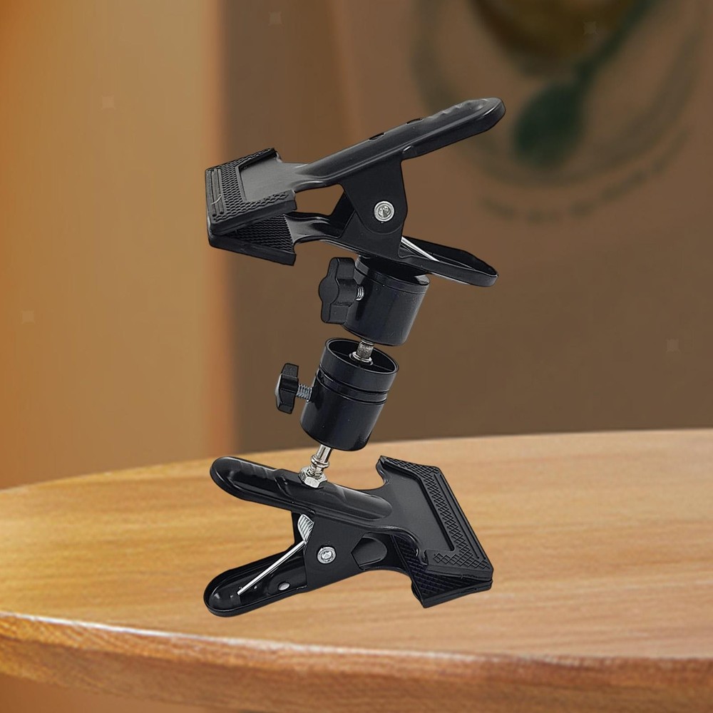 Portable Embroidery Hoops Stand Adjustable Table Clamp Black for Needlework
