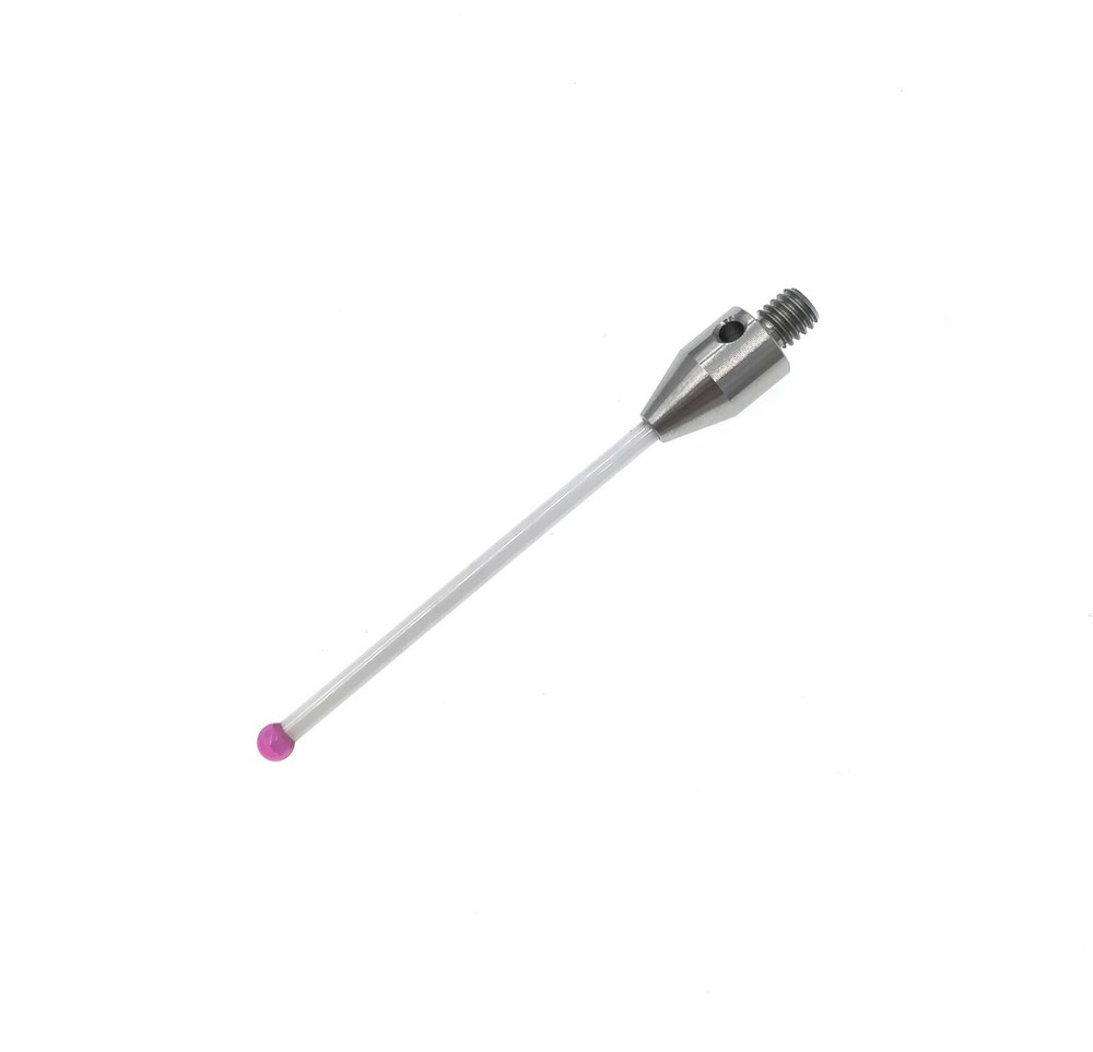 Cmm Touch Probe Stylus Ceramic Stem M4 Thread 3mm Ruby Tip 40mm Long For OMP40-2