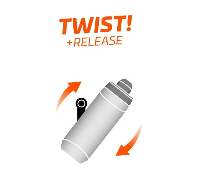 Fidlock Twist Single Uni BOA Connector (Without Base) Black