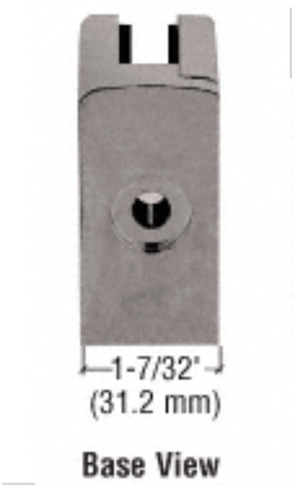 Glass Railing Clamp Z812BN