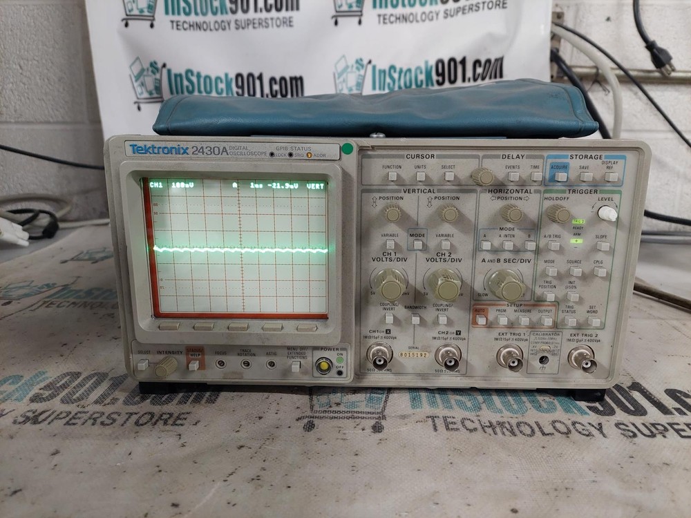 TEKTRONIX 2430A DIGITAL OSCILLOSCOPE (AS IS)