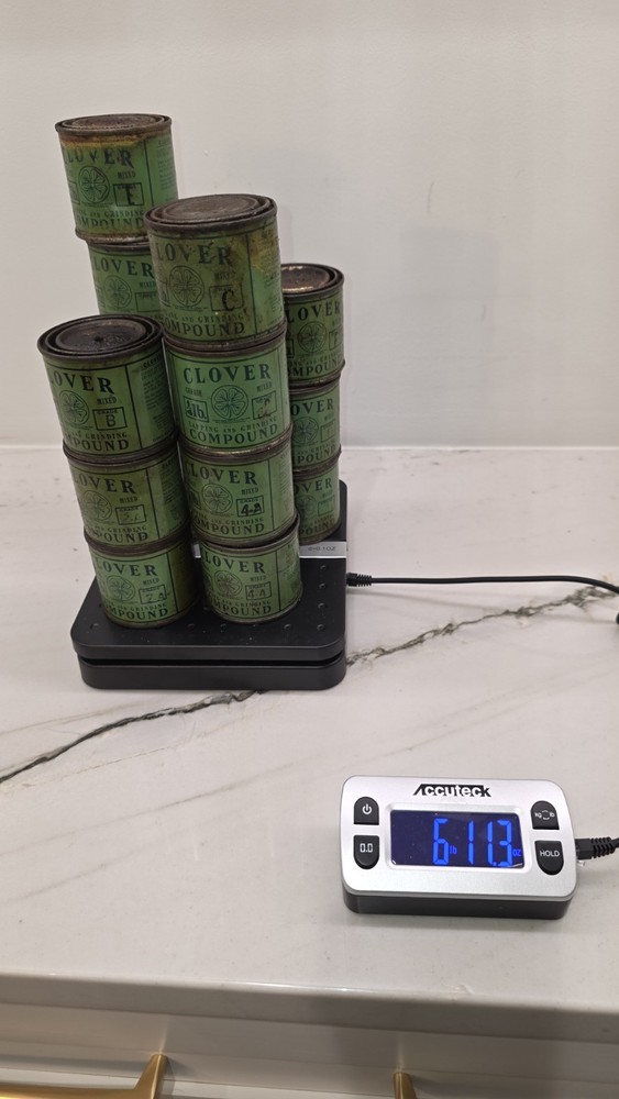 CLOVER Lapping Compound Grinding Compound Mixed Lot