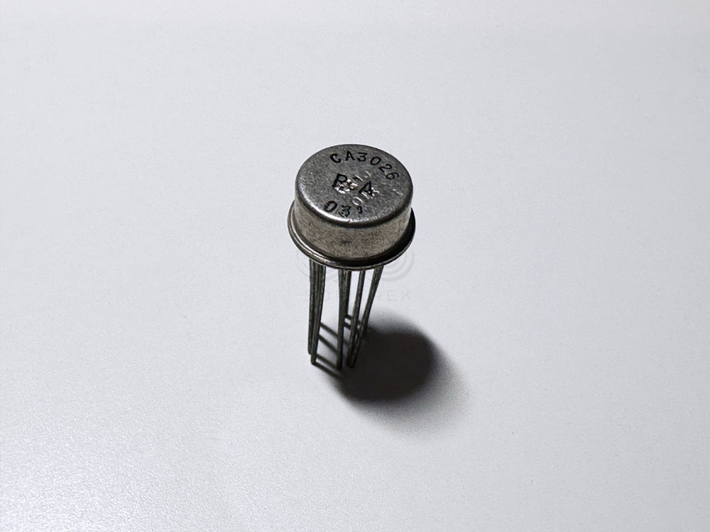 CA3026 RCA High Reliability Transistor Array Dual Differential Amplifier TO-5-12
