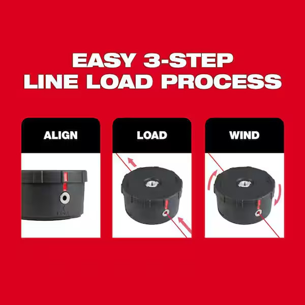 Milwaukee Tool 49-16-2748 Easy Load String Trimmer Head