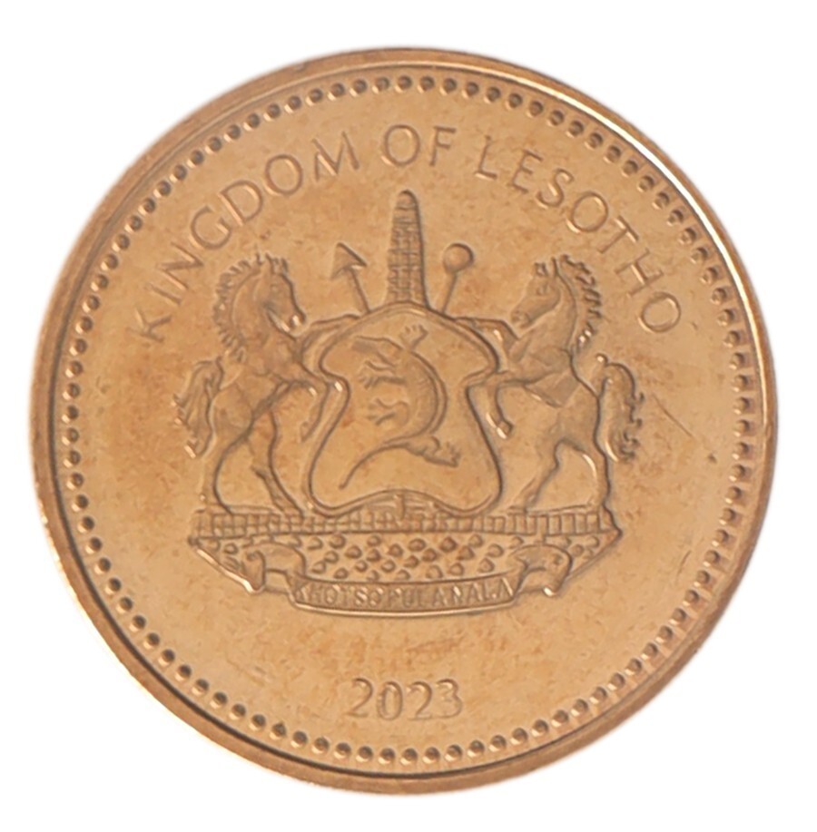 Lesotho 10 Lisente, 2023, KM #63, Mint