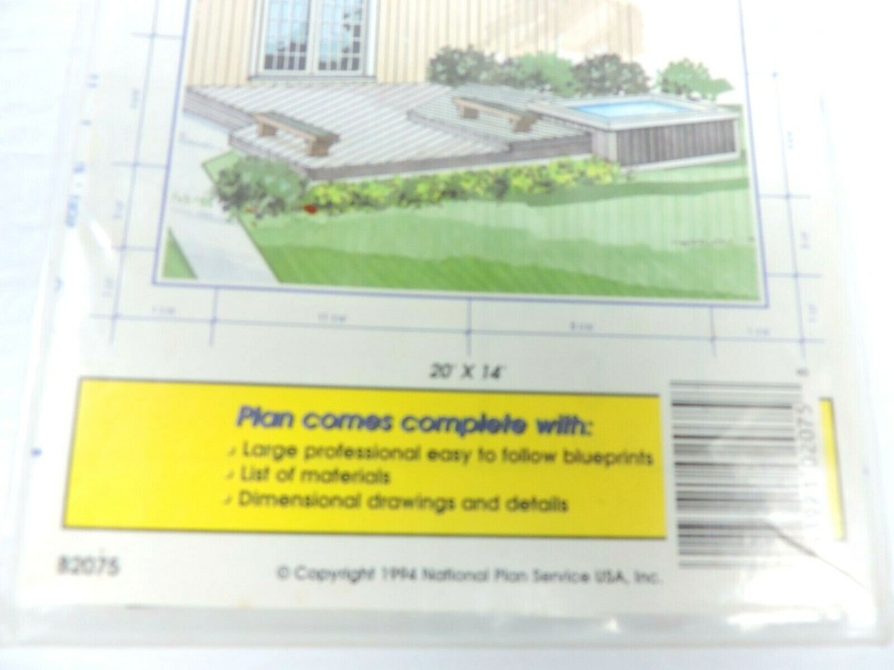 Ucando Spa Deck Do It Yourself Blueprints Designs Instructions B2075 Plans