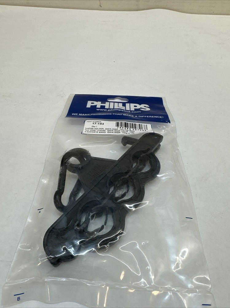 PHILLIPS 3-HOSE HOLDER, QWIK SNAP 17-153