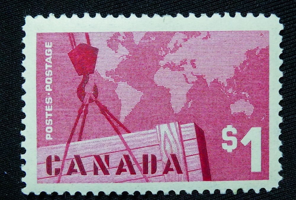 *Kengo* Canada stamp #411 $1 high value MNH CV12 @441