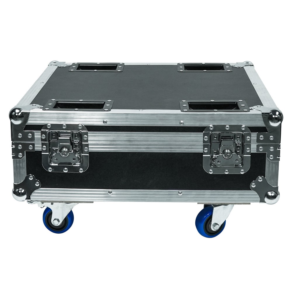 6pcs Par Light Rechargeable Flight Case Stage Light Flight Case with Wheels