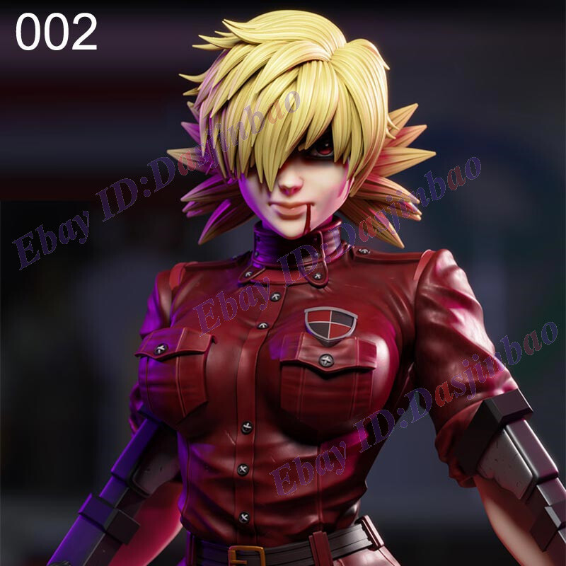 Seras Victoria 3D Print Model Kit Unpainted Unassembled 3 Version NSFW GK