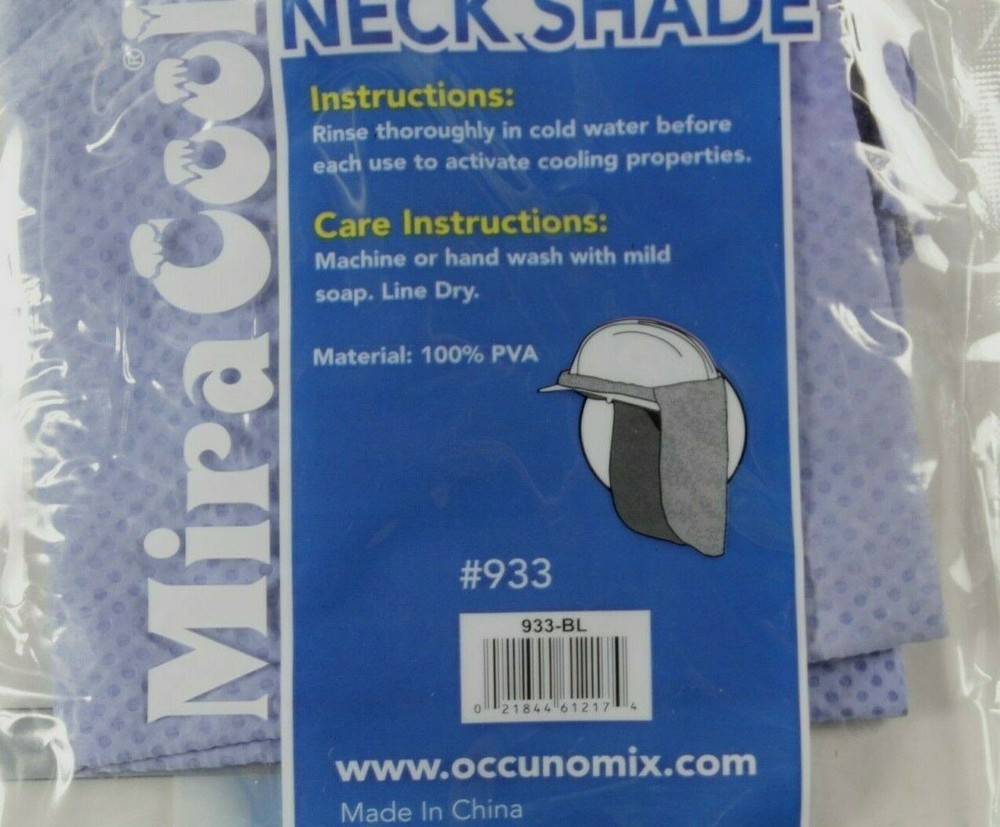 2 Pack Neck Shade Keeps Outdoor Workmen Cool in Hot Temps