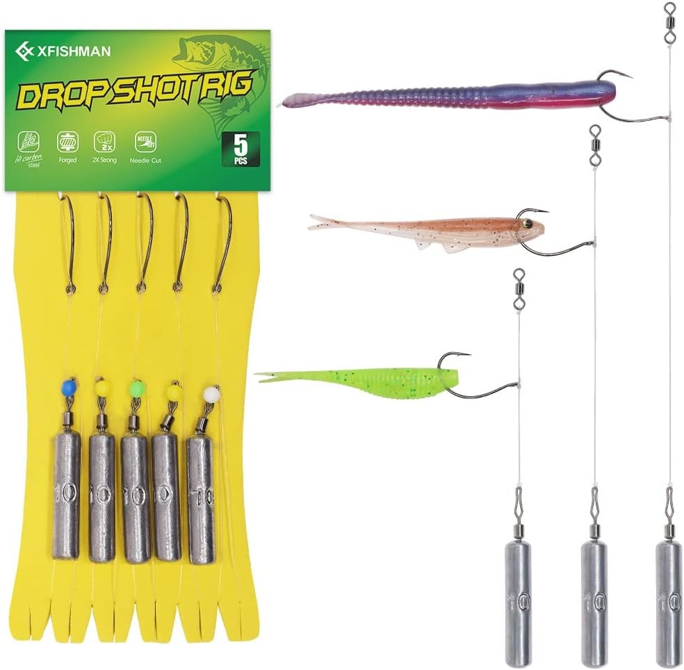 Drop Hook Size 2/0-Weight 3/8 oz-Qty 5, 5