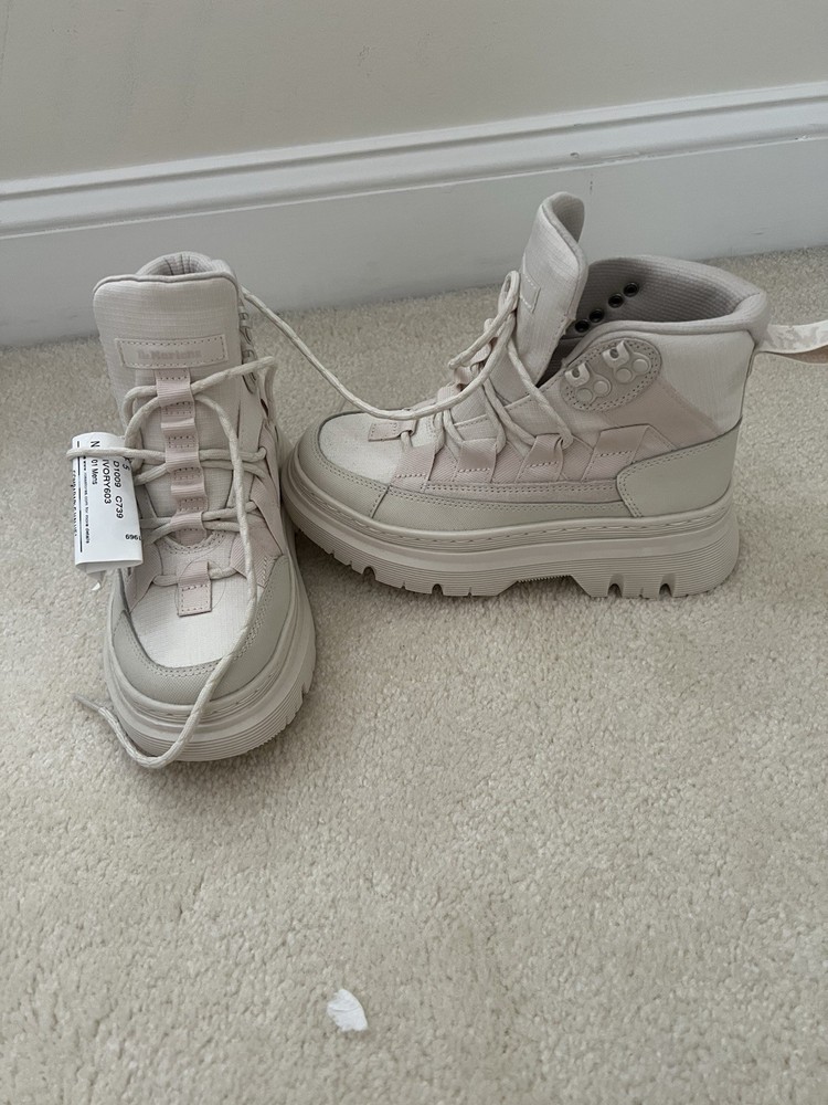 Dr. Martens Canvas Combat Boots