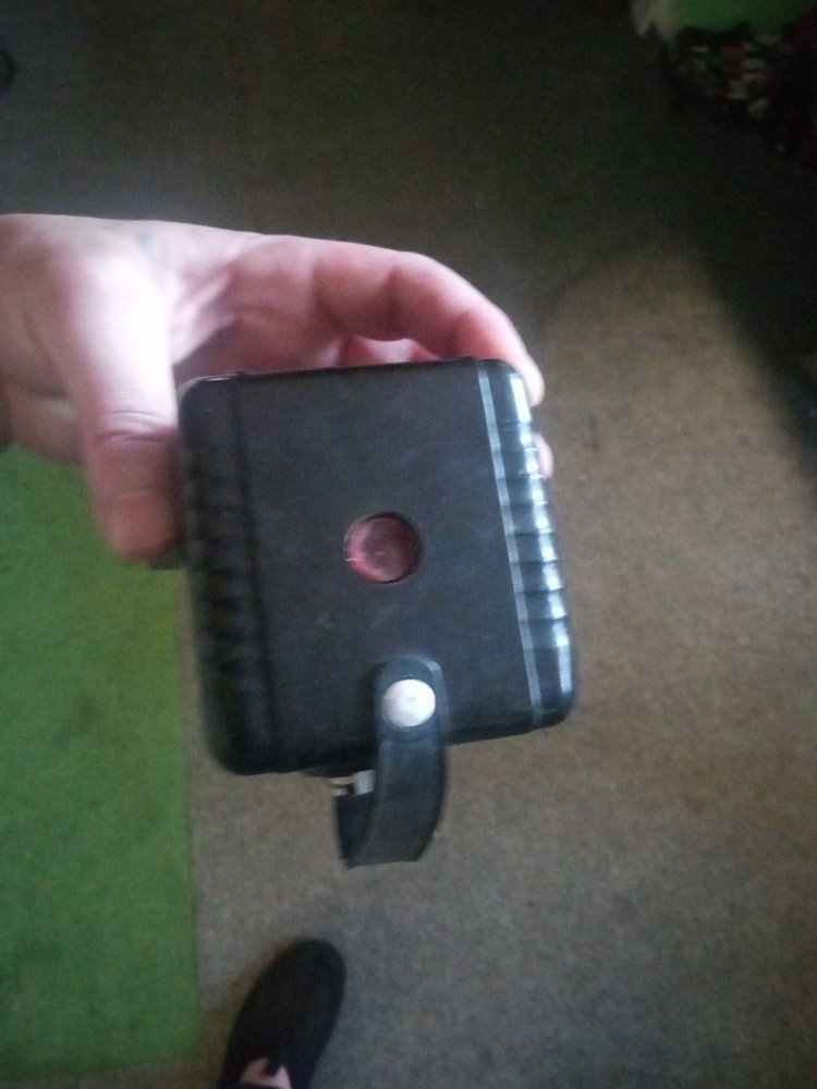 Kodak Brownie Hawkeye Vintage Camera Black/Silver, Untested