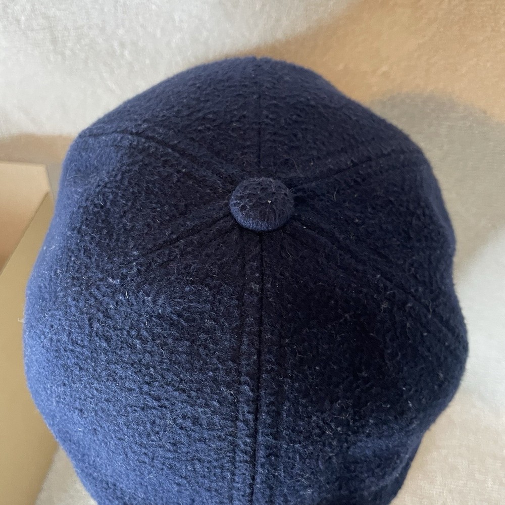 Old Navy Blue Unstoppable Adjustable Buckle Hat Baseball Cap Flag Lucky