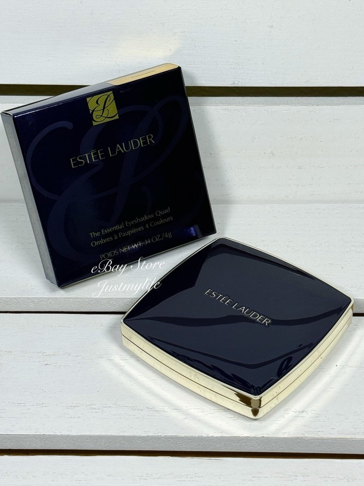 ~POOLSIDE~ Estee Lauder The Essential Eyeshadow Quad, Full Size & New in Box
