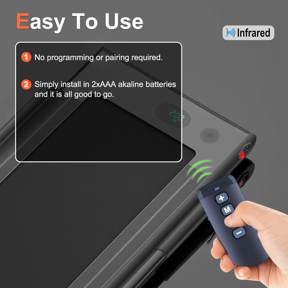 Universal Treadmill Remote Control for HomeFitnessCode Walking Pad