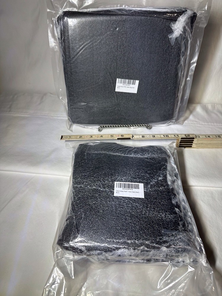 Hewel Acoustic Foam Panels Studio Black info unknown
