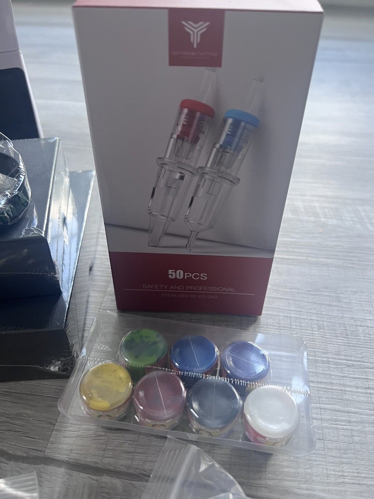 Complete Tattoo Kit/ Brand new/Red