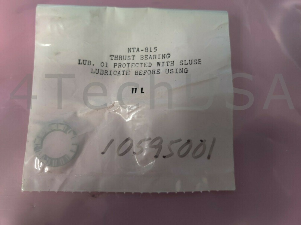 Universal Instruments Thrust Bearing 10595001 Pack Of 2