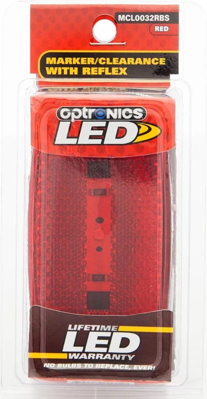Optronics MCL0032RBS LED Surface Mount Marker/Clearance Light (Red)