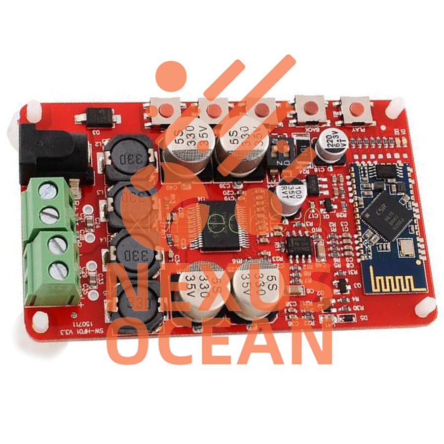 TDA7492P 50W+50W Wireless Bluetooth 4.0 Audio Receiver Digital Amplifier Board