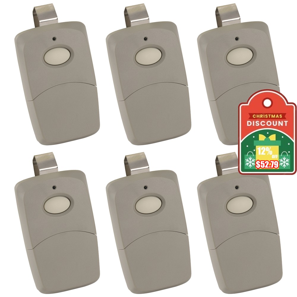 6pcs Multi-Code 3089 MultiCode 308911 Linear MCS308911 Garage Gate Remote 100m