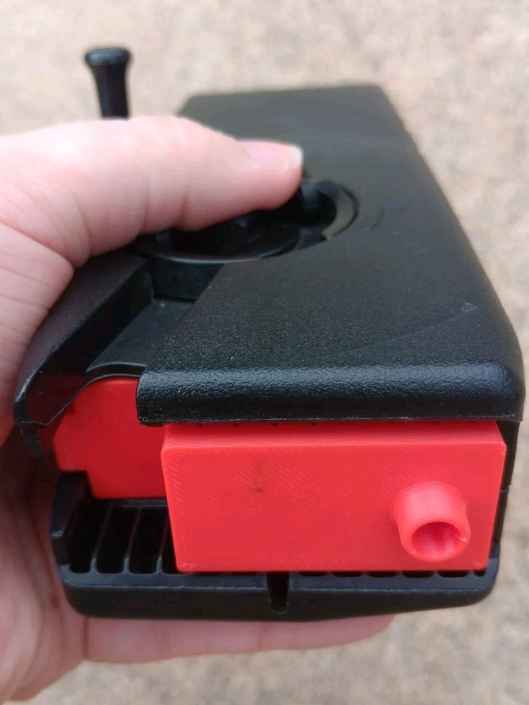 Airsoft Universal Odin M12 Speedloader Adapter Red