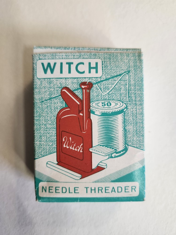 Vintage Witch Automatic Needle Threader w/ lnstructions Germany Open Box