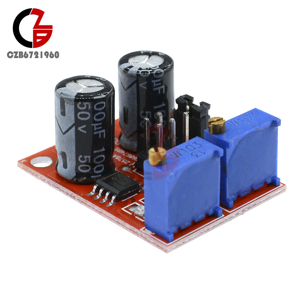 NE555 Adjustable Pulse Frequency Duty Cycle Signal Generator Module