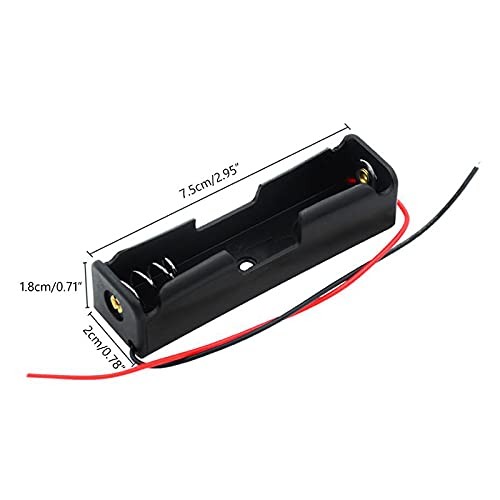 Aokin 4pcs 18650 Battery Holder Bundle with Wire 18650 4Pcs Boxes
