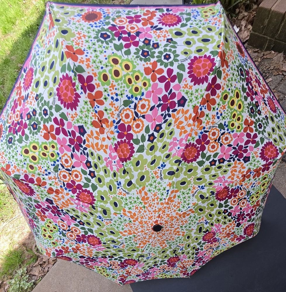 BRIGHTON AUTOMATIC UMBRELLA STYLE: Enchanted Garden EUC