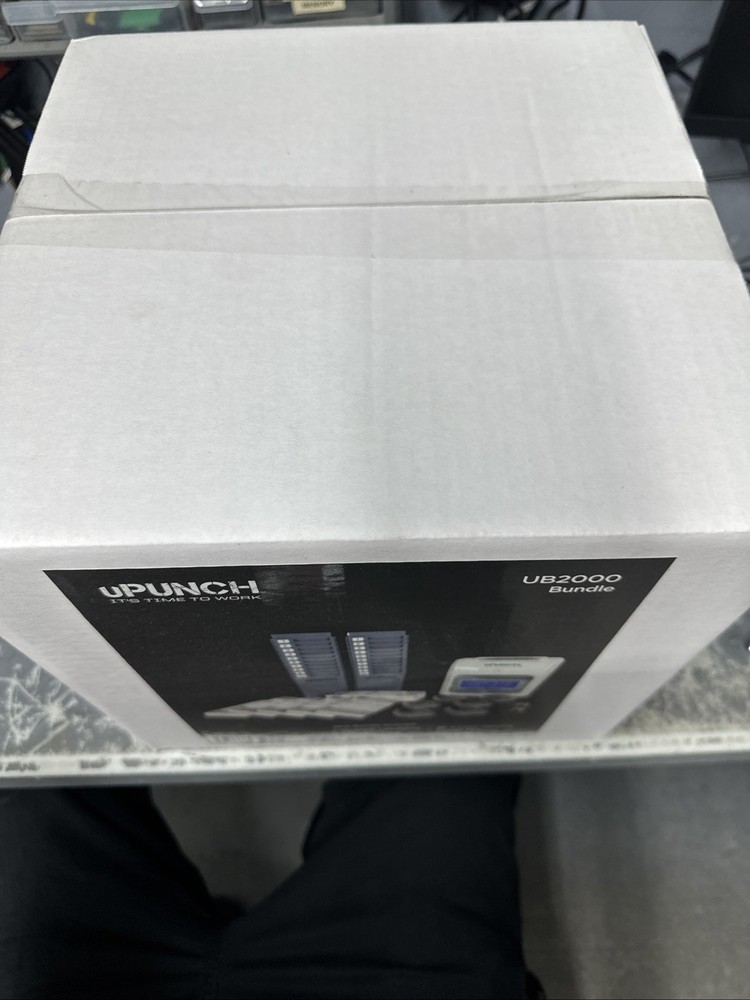 UPunch™ UB2000 Electronic Calculating Punch Card Time Clock Bundle