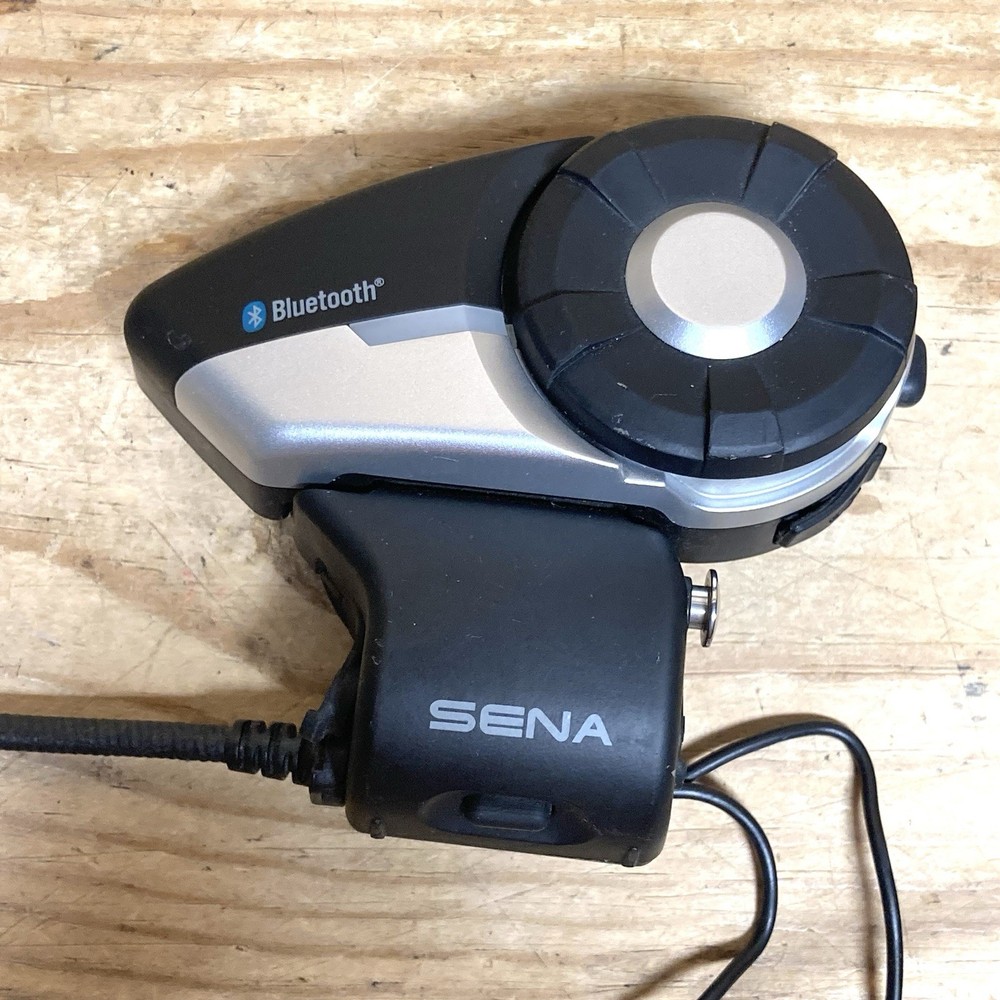 Sena 20S Motorcycle Bluetooth Headset Communication System Module Speakers Dual