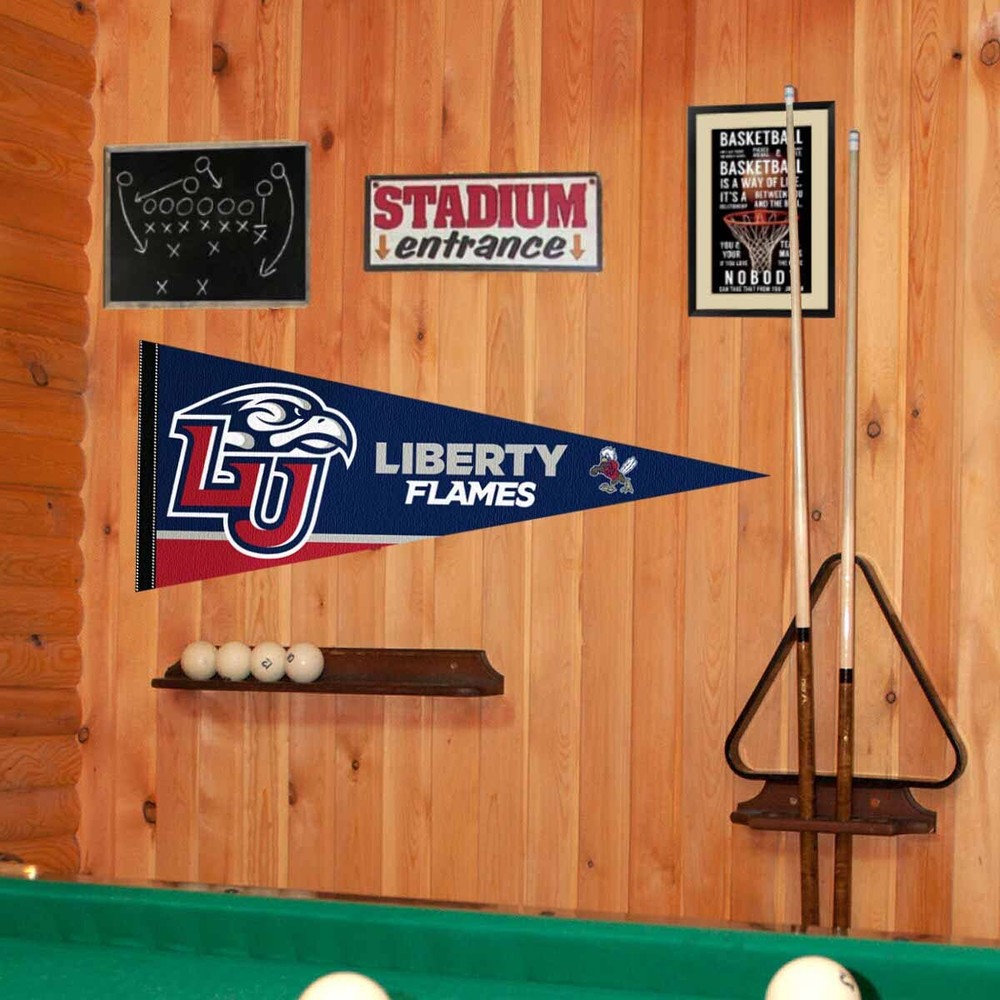 Liberty University 12x30 Felt Pennant