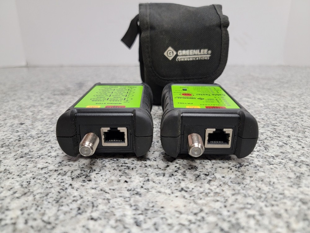 Network and AV Cable Tester Type Network CA For Greenlee Communications a-x