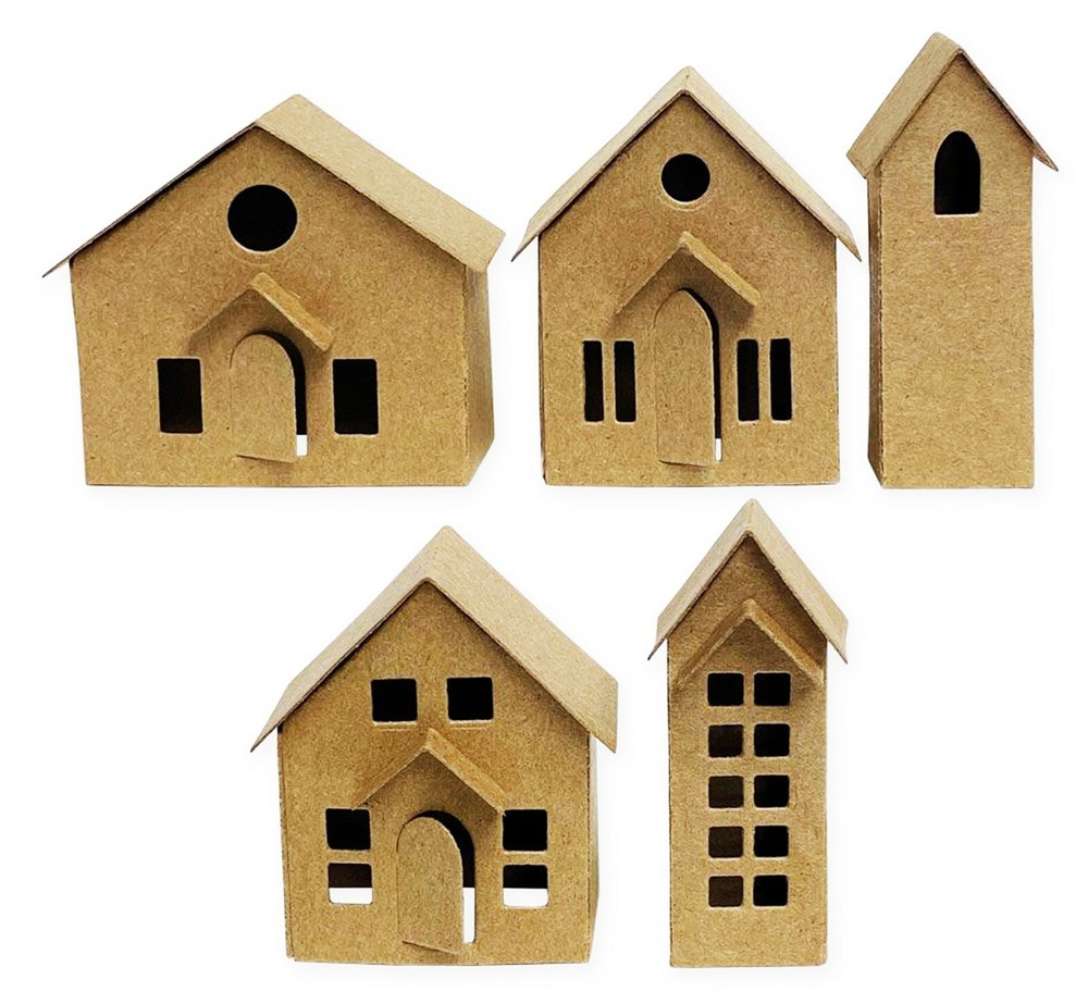 Sizzix Thinlits Paper Village 16PC set #664741 Retail $22.99 by Tim Holtz