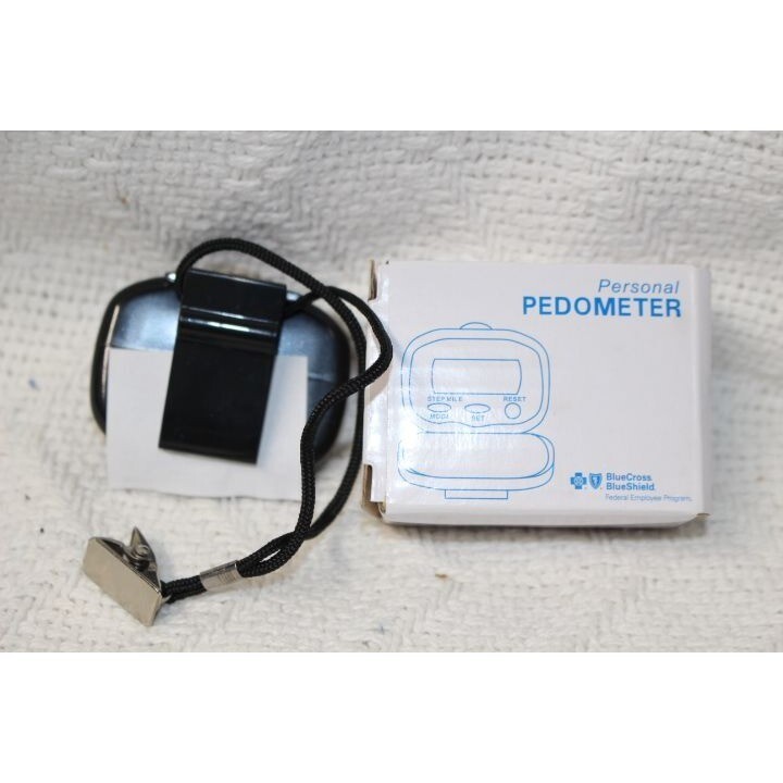 Personal Pedometer Blue Cross Blue Shield 2 Pk (New)