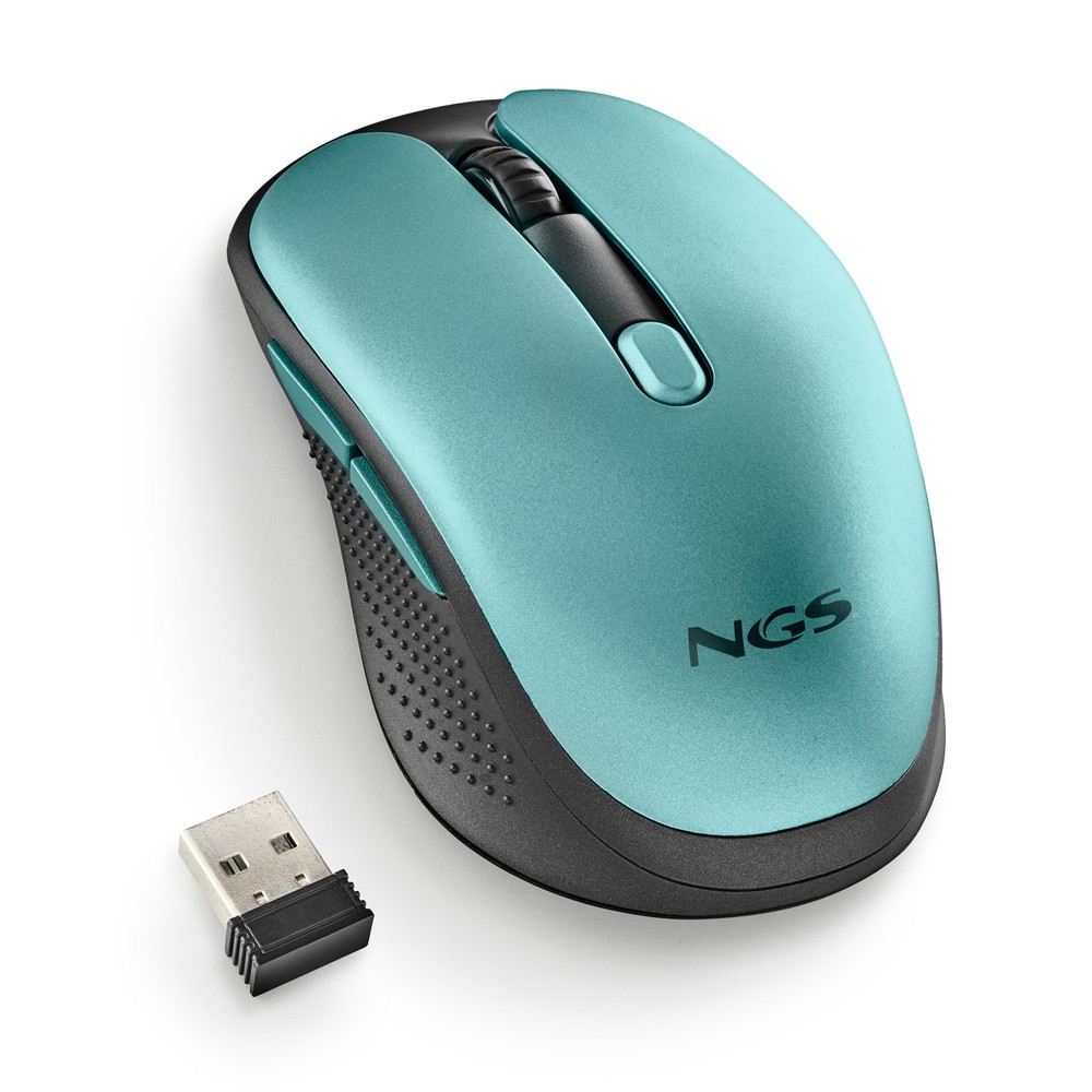 NGS EVO Rust Ice, Wireless Rechargeable Silent Mouse, Green