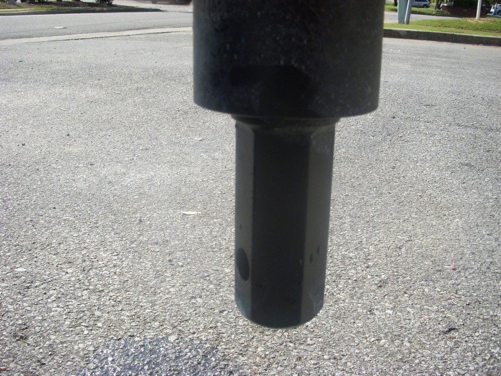 Lowe 750 Classic Hex Auger Drive with 6" Bit Fits Mini Universal Skid Steer
