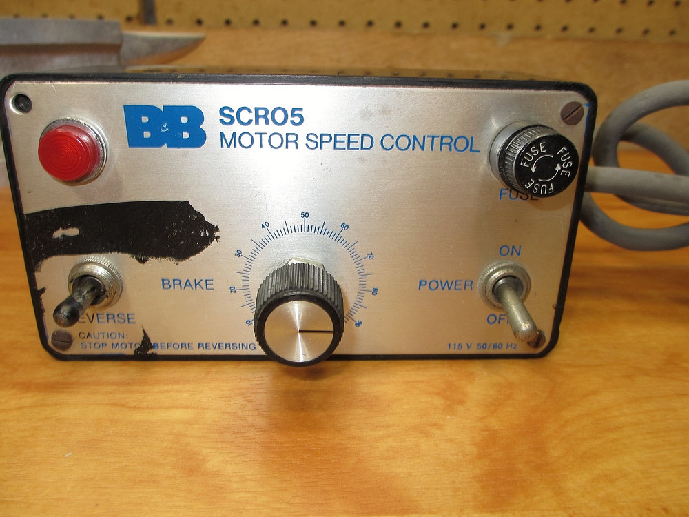 B&B SCRO5 *USED POWERS UP* Motor Speed Control