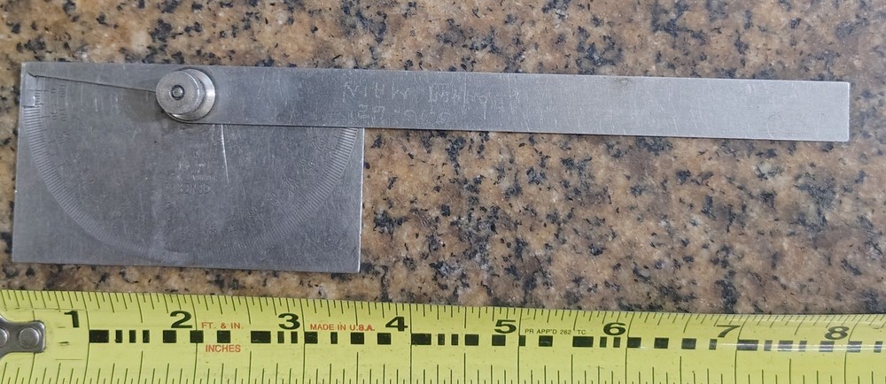 🗽GENERAL NO 17 180 DEGREE PROTRACTOR