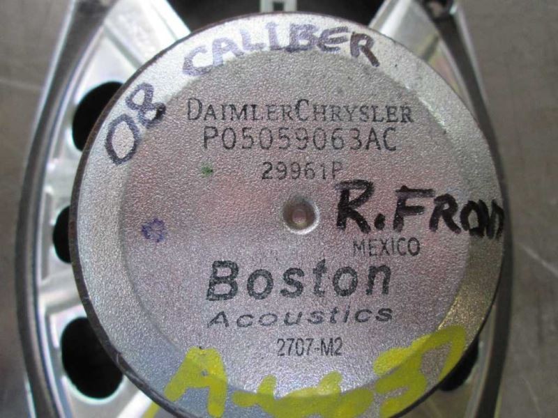 2008 CALIBER RIGHT FRONT SPEAKER 355097