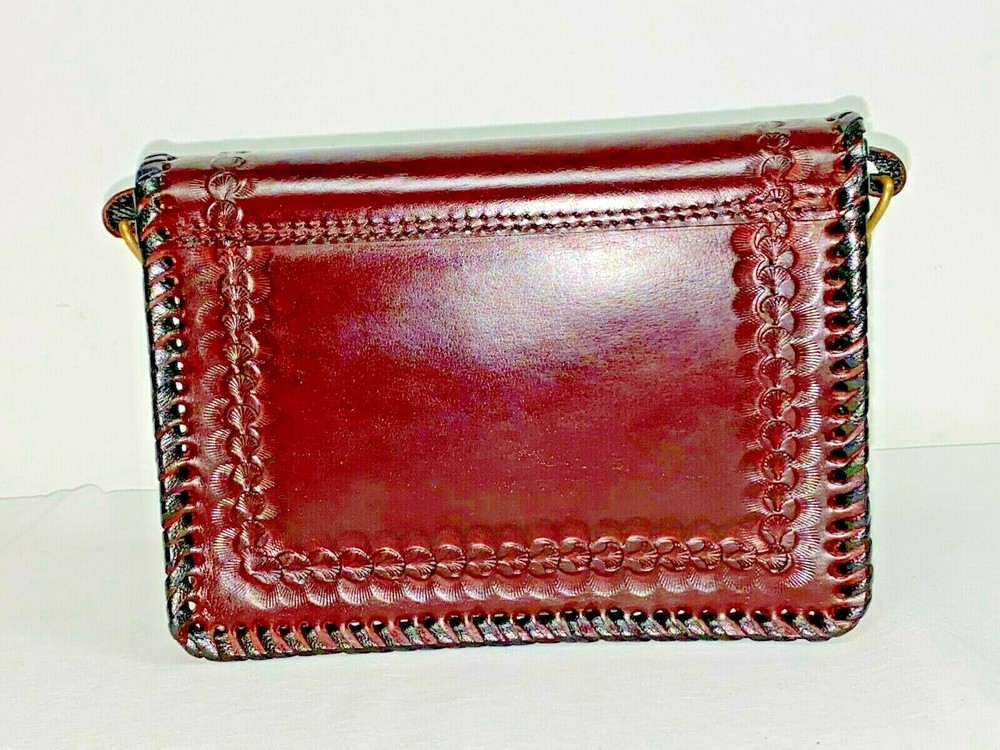 Handmade Genuine leather Brown Sling Bag