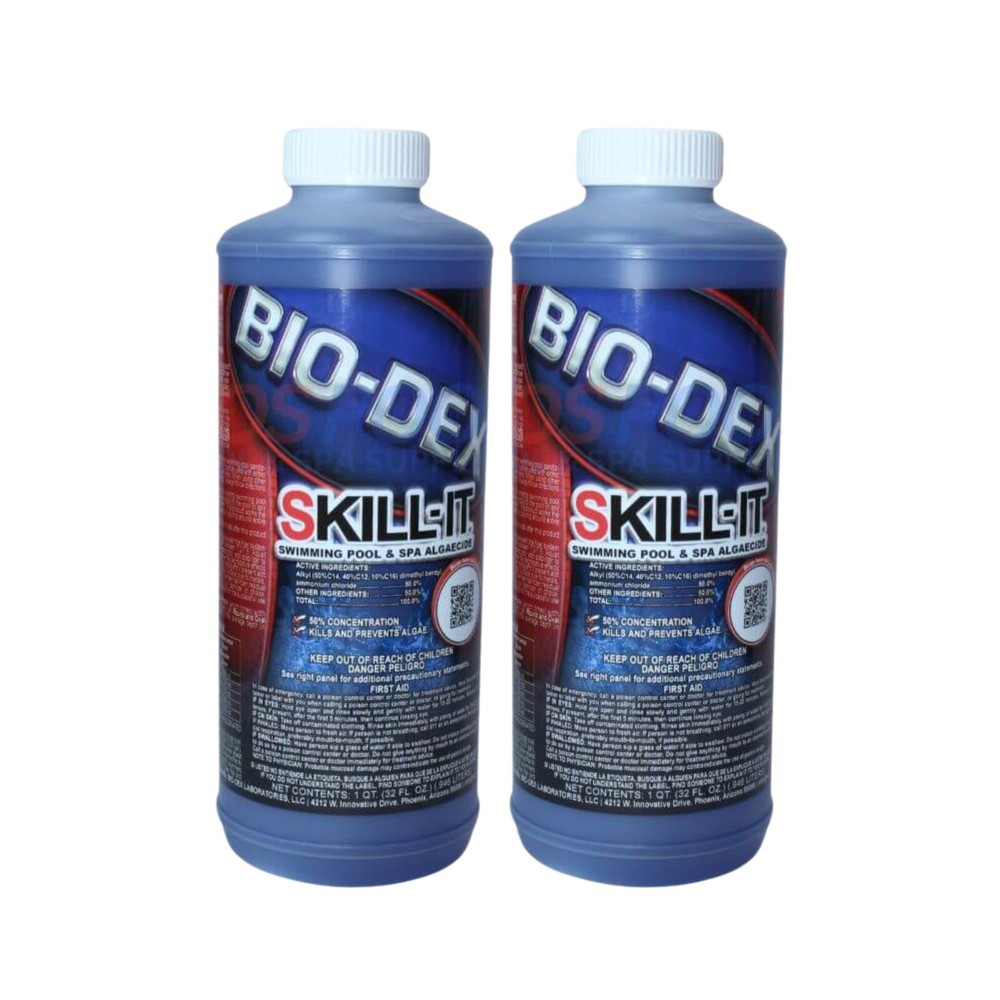 Bio-Dex Fast Acting Algaecide Skill-It 32oz. SK132 (2 Pack)