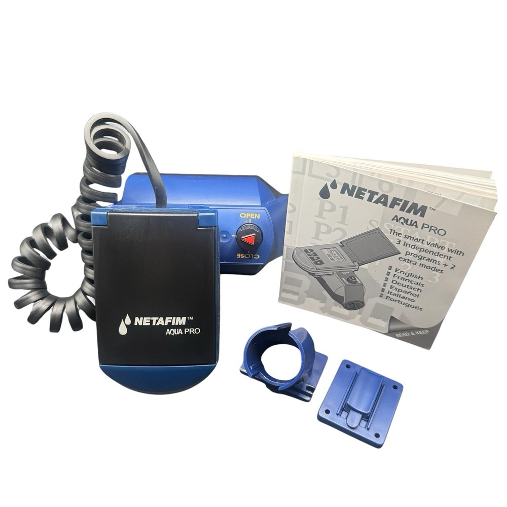Netafim AquaPro Smart Valve Watering Controller 3/4” DC Battery Operated